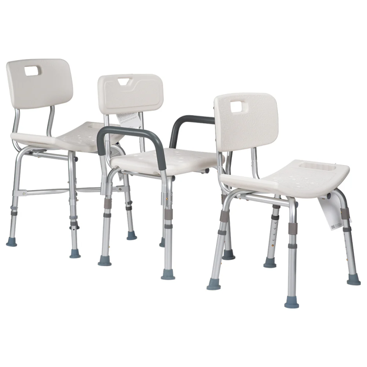 Dynarex Shower Chair with Removable Back and Arms